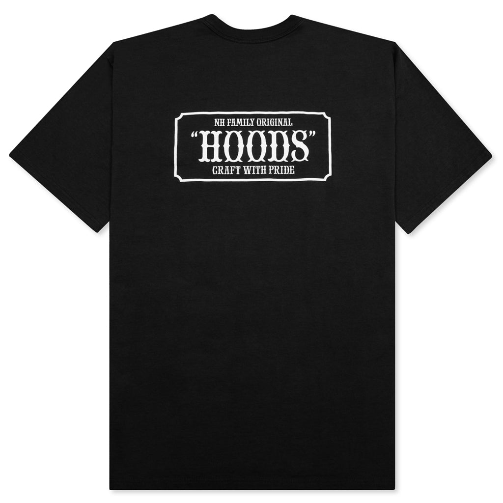 Hoods S/S C-Tee - Black