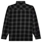 NEL Check SH L/S CO Shirt - Grey