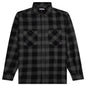 NEL Check SH L/S CO Shirt - Grey