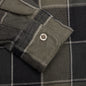 Nel Check / C-Shirt . LS - Khaki