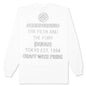 Tape L/S C-Tee - White