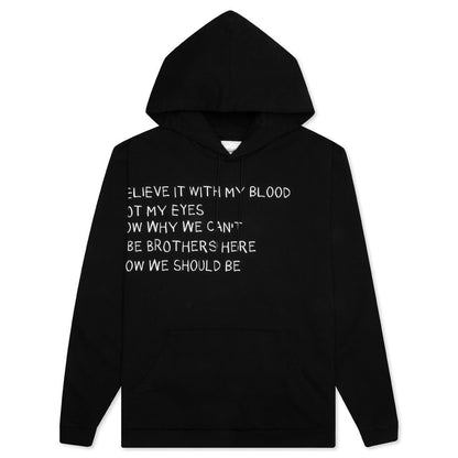 Neighborhood x One Of These Days L/S C-Hooded - Black