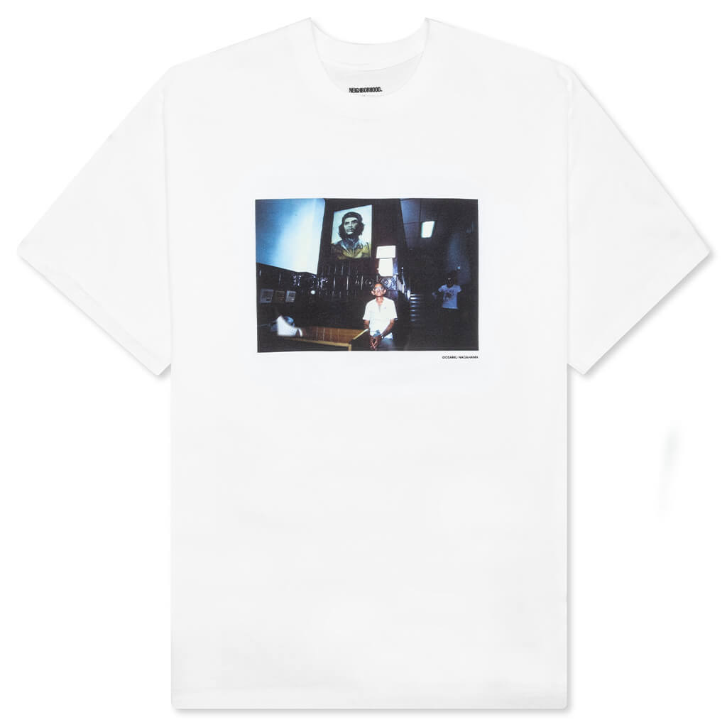 Neighborhood x Osamu Nagahama NHON-3 S/S C-Tee - White