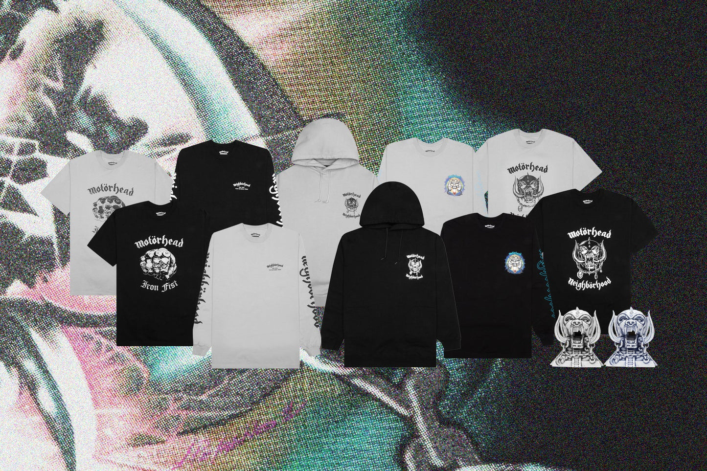 Neighborhood x Motor Head 1 S/S C-Tee - Black/Black