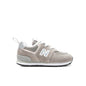Toddler 574 Core Bungee - Grey/White