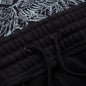 Wolf Print Board Shorts - Black