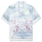 Silk Boxy Fit Printed Shirt - Multicolored