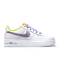 Air Force 1 LV8 (GS) - White/Multicolor/Medium Blue