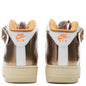 Air Force 1 Mid QS "Ale Brown" - White/Total Orange/Ale Brown