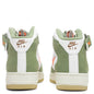 Air Force 1 Mid QS - White/Total Orange/Oil Green