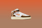 Air Force 1 Mid QS "Ale Brown" - White/Total Orange/Ale Brown