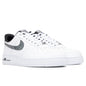 Air Force 1 '07 "Fabric Swoosh" - White/Metallic Silver