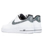 Air Force 1 '07 "Fabric Swoosh" - White/Metallic Silver
