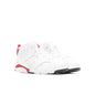 Air Jordan 6 Retro 'Red Oreo' (TD) - White/University Red/Black