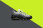 Air Max 95 OG (GS) - Black/Neon Yellow