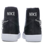 Women's Blazer Mid '77 LX - Black/Black/Metallic Silver
