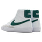 Blazer Mid '77 (GS) - White/Dark Teal Green
