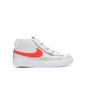 Blazer Mid '77 (TD) - Platinum Tint/Bright Crimson