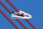 Cortez Basic Leather 'Los Angeles' - White/Game Royal/University Red