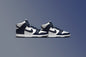 Dunk High (GS) - White/Midnight Navy