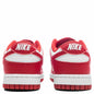 Women's Dunk Low - White/University Red