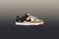 Women's Dunk Low 'Día De Muertos' - Black/Khaki/Metallic Gold