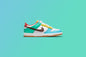 Dunk Low SE (GS) - White/Light Chocolate