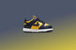 Dunk Low (TD) - Varsity Maize/Midnight Navy