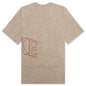 Fadeaway T-Shirt - Khaki/University Red