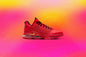 LeBron 19 Low - Light Crimson/White/Black