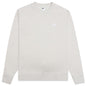Sportswear Club Fleece Crew - Light Bone/White