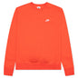 Sportswear Club Fleece Crew - Team Orange/White