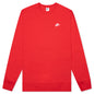 Sportswear Club Fleece Crew - University Red/White