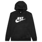 Sportswear Club Fleece Graphic Pullover Hoodie - Black/White