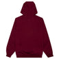 Sportswear Club Fleece Pullover Hoodie - Dark Beetroot/White
