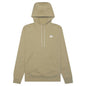 Sportswear Club Fleece Pullover Hoodie - Limestone/White