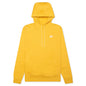 Sportswear Club Fleece Pullover Hoodie - Solar Flare/White