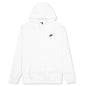 Sportswear Club Fleece Pullover Hoodie - White/Black