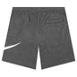 Sportswear Club Graphic Shorts - Charcoal Heather/White