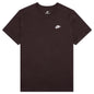 Sportswear Club T-Shirt - Brown Basalt/White