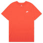 Sportswear Club T-Shirt - Team Orange/White