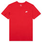 Sportswear Club T-Shirt - University Red/White