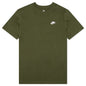 Sportswear Club T-Shirt - Rough Green/White