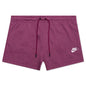 Sportswear Women's Essential French Terry Shorts - Sangria/White