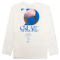 Sportswear Uniting The World L/S T-Shirt - Pure/Yellow Strike/Signal Blue
