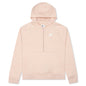 Sportswear Women's Club Essential 1/4 Zip Fleece Hoodie - Pink Oxford/Heather