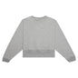 Sportswear Collection Essentials Women's Oversized Fleece Crew Sweatshirt - Dark Grey Heather