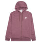 Sportswear Women's Fleece Full-Zip Hoodie - Dark Wine/Heather