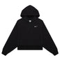 Sportswear Women's Oversized Pullover Hoodie - Black/White