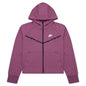 Sportswear Women's Tech Fleece Windrunner Full-Zip Hoodie - Light Bordeaux/White